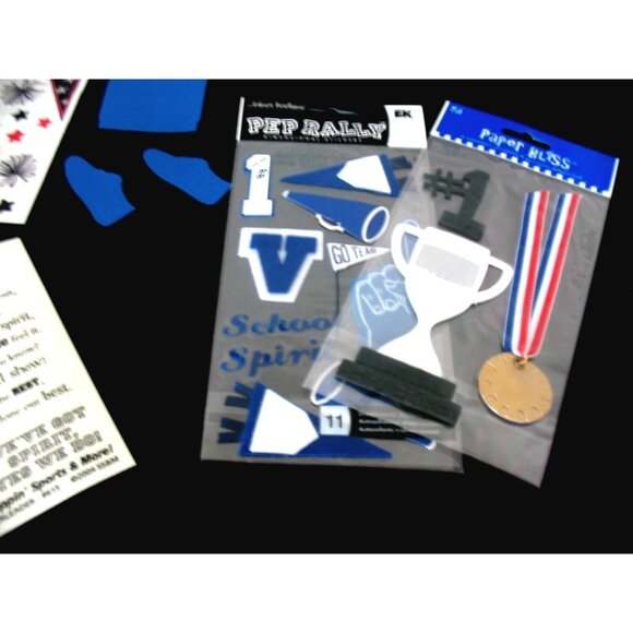 Creative Memories Graduate Cheerleading Pep Rally Photo album accessories - Picture 4 of 13